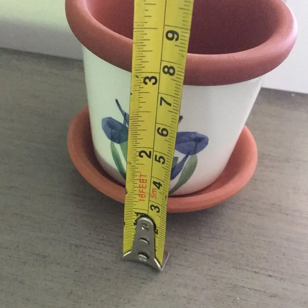 Emerson Creek pottery tiny small China flower pot